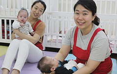 [CJE&M] 넷마블, 동방사회복지회 영아 돌보기 봉사 진행